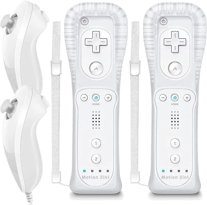 Wii Remote Plus-kontroll med Motion Plus och Nunchuck