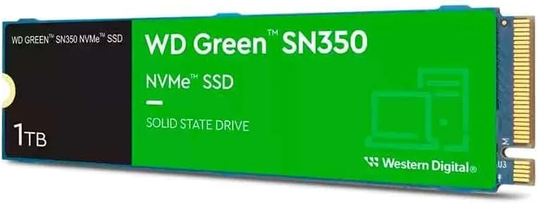 Western Digital M.2 WD SN350 1TB WDS100T2G0C Green