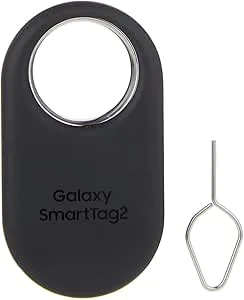 Samsung SmartTag2 (2023) Bluetooth + UWB, IP67 vattentät och dammtät, kan hittas via app, batteritid 1,5 år – svart
