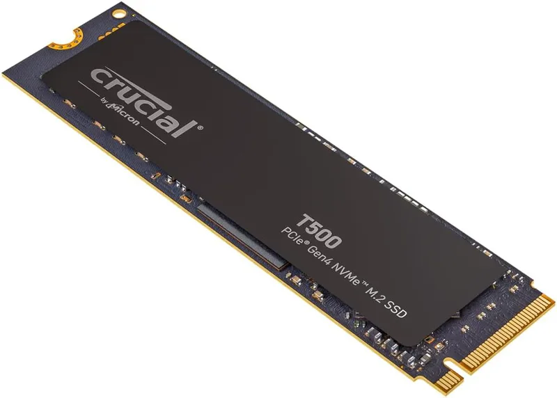 Crucial T500 2TB PCIe Gen4 NVMe M.2 Intern Gaming SSD