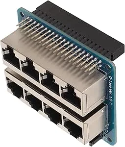 ciciglow GPIOBoard Professional 8 RJ45-portar för RPi