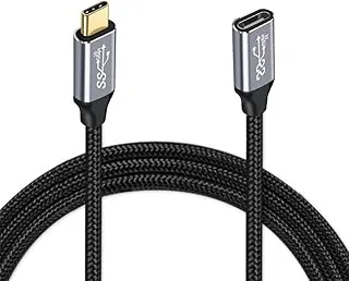 NFHK USB-C USB 3.1 Typ-C hane till hona förlängningsdatakabel