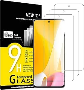 NEW'C 3 Pack, skärmskydd i glas för Xiaomi 13T, Xiaomi 13T Pro