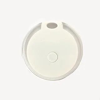 Vit Low Power Smart Loss Prevention, 1 pack, 25 m räckvidd, fungerar Bluetooth-objekt med Alexa & Google Home, iOS och Android, hitta dina nycklar