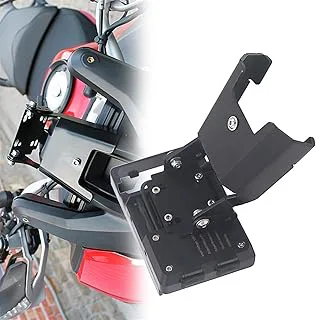 Navigering Motorcykel För Ducati Multistrada 1260 2018- GPS Smart Phone Trådlös Laddning USB Navigationsfäste Adapterhållare (Color : USB and Bracket)