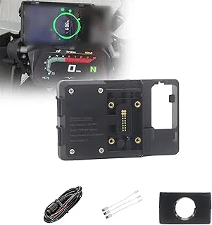 Navigering Telefonnavigeringsfäste USB-laddning 12MM Roll Bar