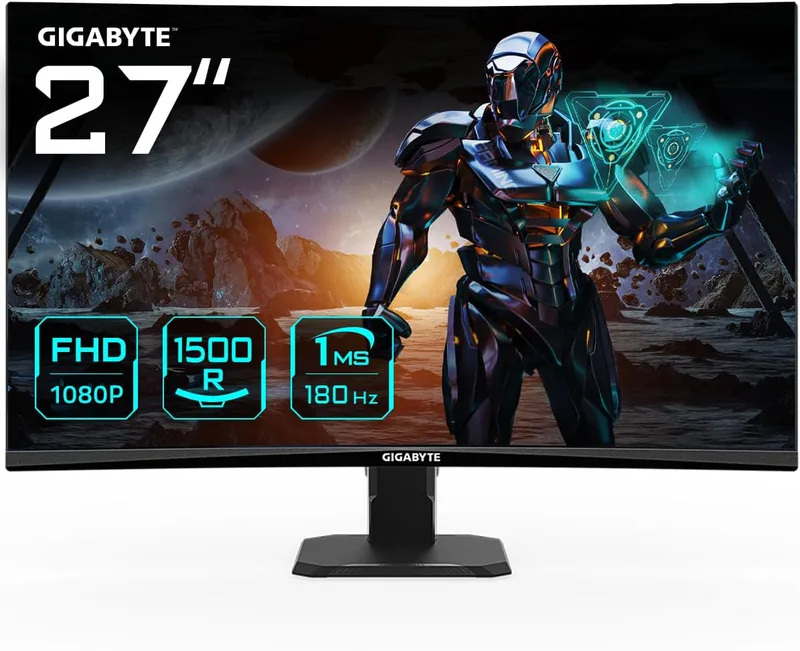 Gigabyte GS27FC 27" böjd spelskärm
