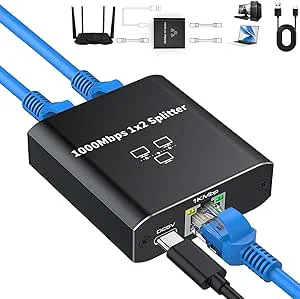 AXFEE Ethernet-splitter 1 till 2