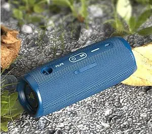 JBL Flip 6 bärbar Bluetooth-högtalare/kraftfullt ljud och djup stereobas, full IPX6 vattentät, 12 timmars speltid, JBL PartyBoost för flera högtalarparning för hem, utomhus och resor (blå)