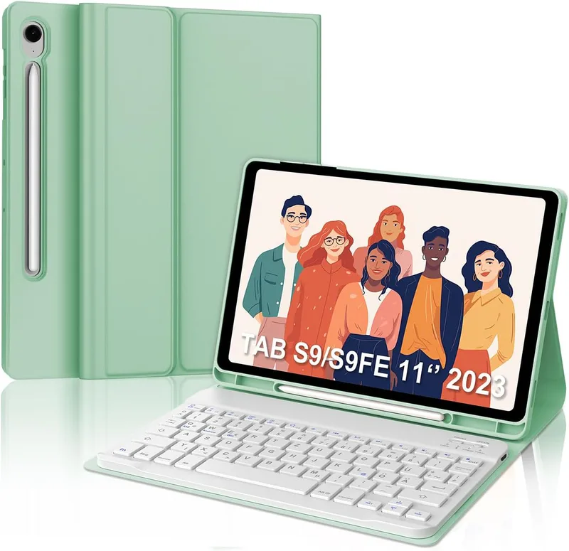 IVEOPPE Keyboard for Samsung Galaxy Tab S9FE/S10FE 10.9"