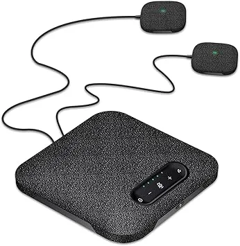 Skrivbord USB Trådlös BT Konferens Högtalartelefon med mikrofon