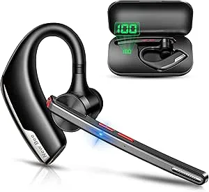 New Bee Handsfree Headset V5.2 Trådlöst Bluetooth Headset