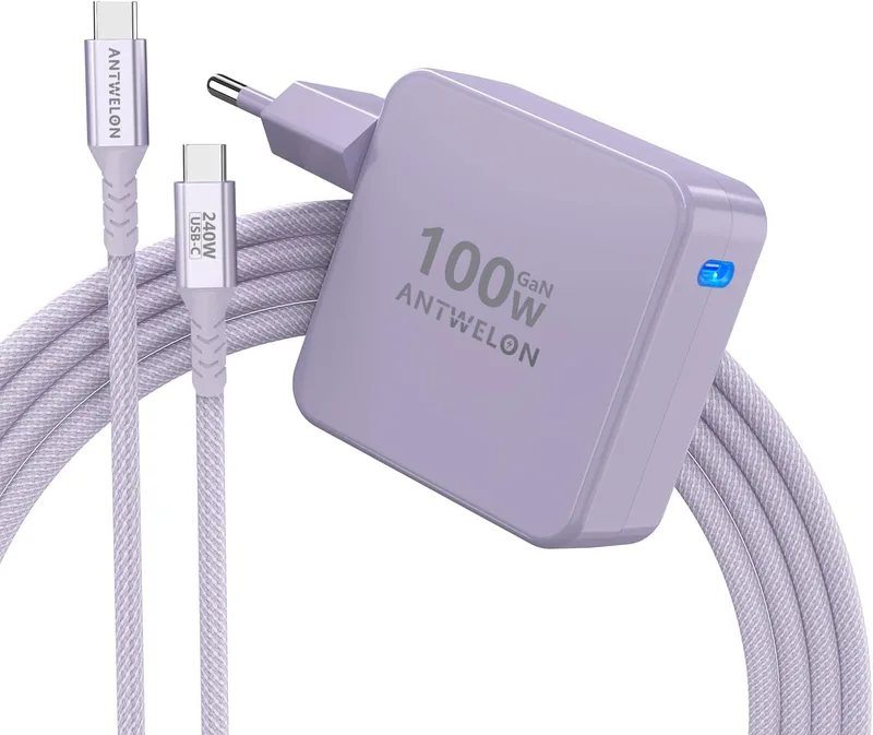 ANTWELON 100W GaN laddare