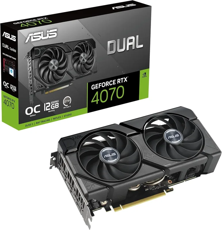 ASUS Dual GeForce RTX 4070 EVO OC Edition 12GB
