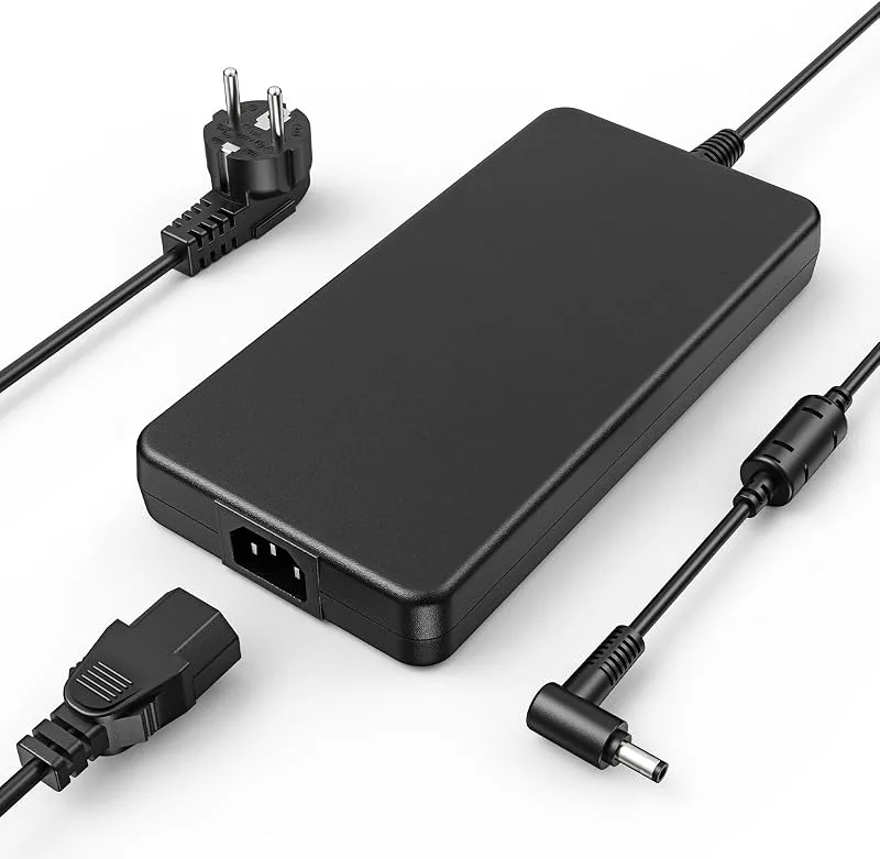 shefor 230W bärbardatorladdare kompatibel med MSI GS66 GS65 GS76 GS75 WS65 WS66 WS75 WS76 Stealth P65 P75 Creator A17-23