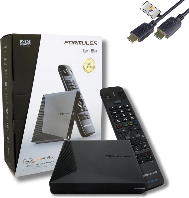 HTS e-com Formuler Z11 PRO 4K BT1 Edition Android 11 OTT mediaspelare