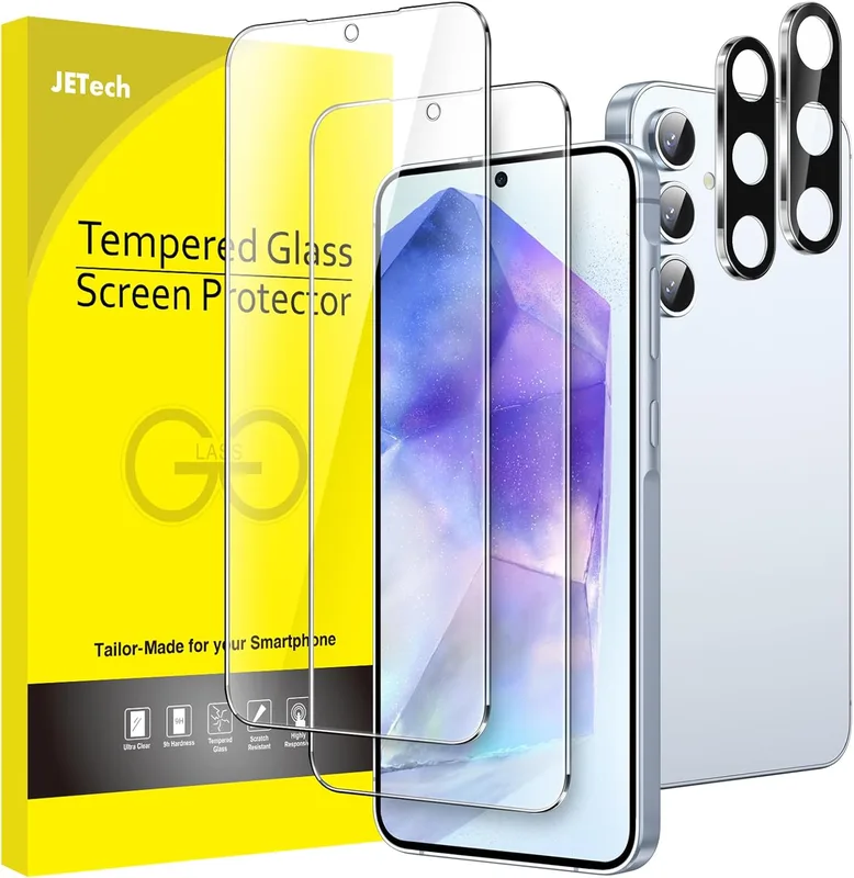 Samsung Galaxy A55 5G silikonfodral (svart)