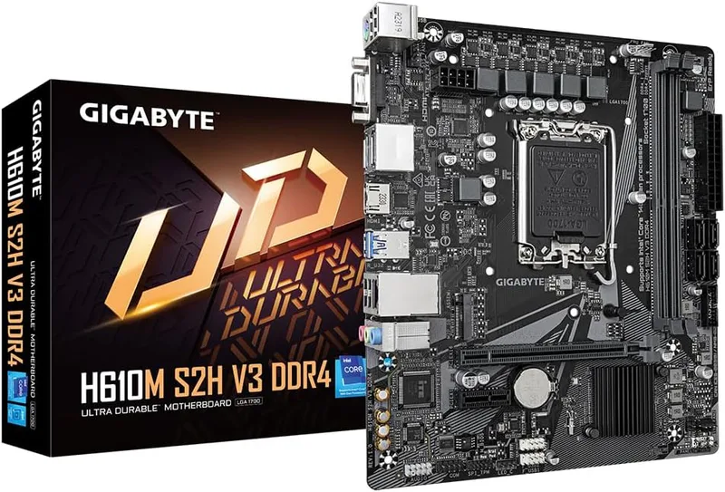 Gigabyte H610m S2h V3 Ddr4 Motherboard One Size