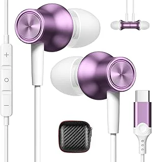USB C-hörlurar för Galaxy A54 A34 A53 A33
