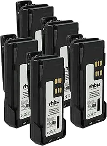 vhbw 5 x batteri kompatibel med Motorola XPR7350
