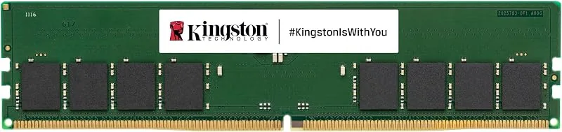Kingston ValueRAM 48 GB 5600MT/s DDR5 icke-ECC CL46 DIMM 2Rx8 KVR56U46BD8-48 skrivbordsminne