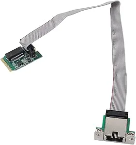 Diyeeni Gigabit M.2 M Key Ethernet Network Expansion Card