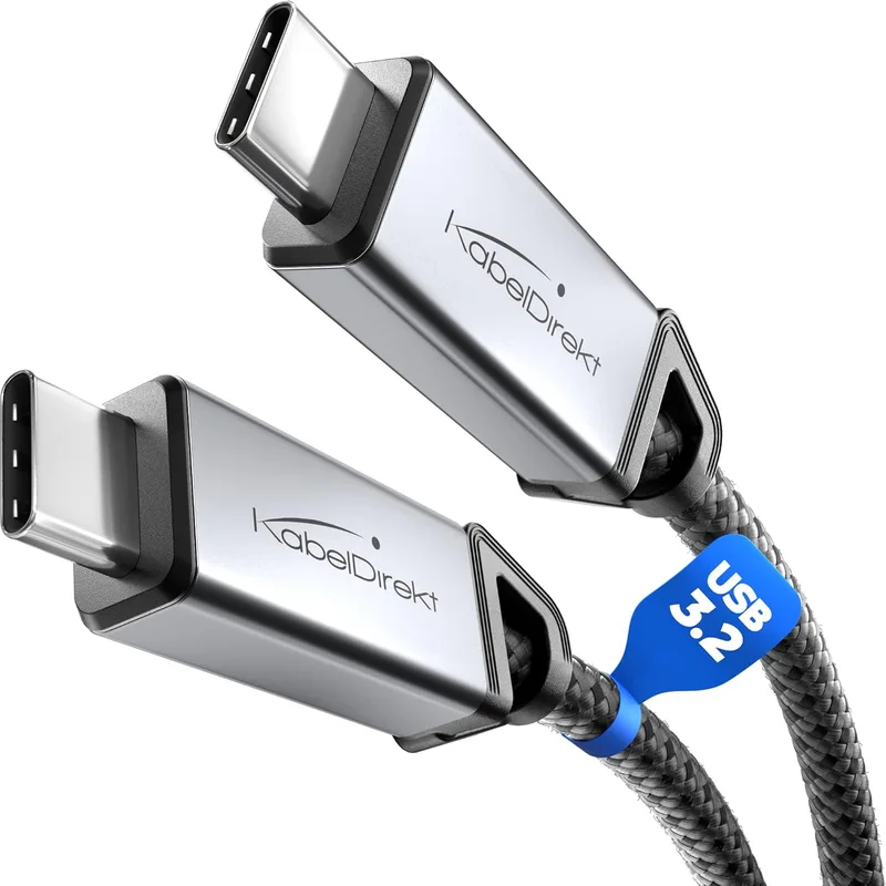 KabelDirekt – USB C-Kabel Allt-i-ett