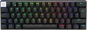Logitech G PRO X 60 Lightspeed Trådlöst gaming-tangentbord Tactile Black