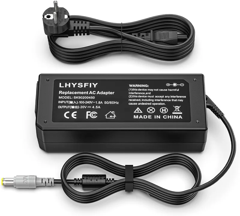 90W 65 W laddare för Lenovo Thinkpad