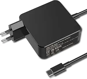 65 W USB C Netzteil typ C bärbar dator laddkabel