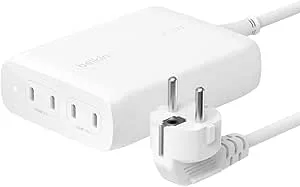 Belkin BoostCharge Pro 4-portars USB-C GaN-väggladdare
