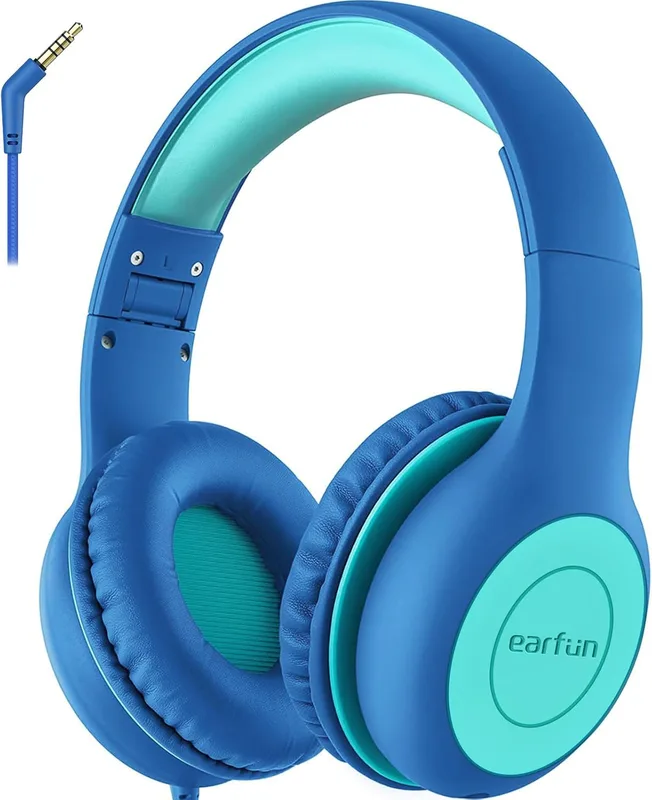 EarFun Barnhörlurar trådade