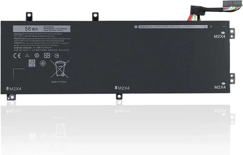 RRCGW H5H20 bärbar dator batteri ersättning för Dell XPS 15 9550 9590 9570 9560 15-9550 Precision 5540 5530 5520 5510-serien