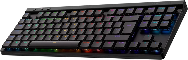 Logitech G G515 LIGHTSPEED TKL trådlöst speltangentbord med låg profil