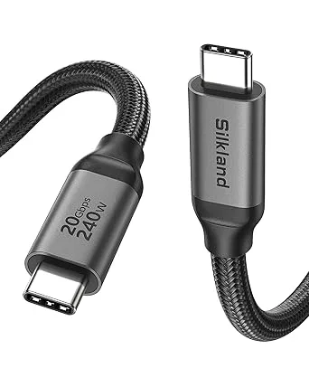 Silkland USB C 3.2 Gen2×2 Kabel 1M