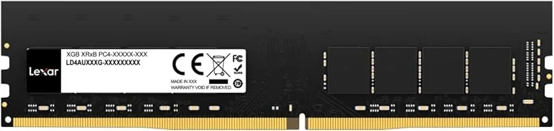 Lexar UDIMM 32GB DDR4 RAM, 3200 MHz DRAM, 288-stifts DDR4 U-DIMM skrivbordsminne, högpresterande datorminne, PC RAM-modu
