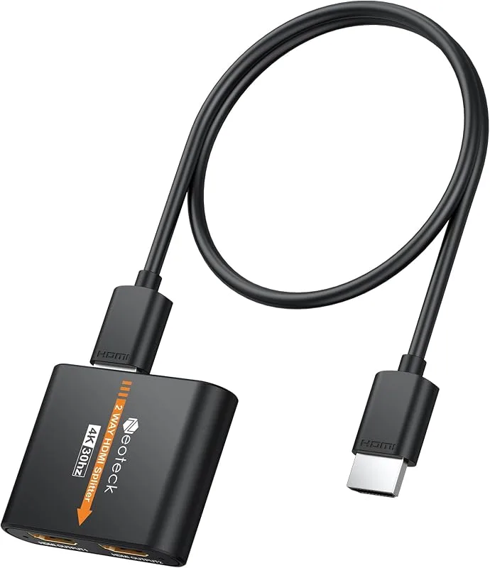 Neoteck HDMI Splitter 1 in 2 Out