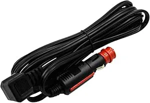 Sarini 12V/24V DC-strömadapter Billaddare, förlängningskabel för automatiskt kylskåp för Alpicool CF35 CX30 CX40 T36 G22 bilkylskåp Waeco CFX-35 CDF-36 CDF-26 CF-50