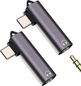 Kefiany USB C till 3,5 mm hörlursadapter