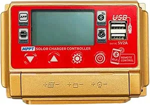 Osmond 12/24 V MPPT solladdningsstyrenhet Wifi Bluetooth