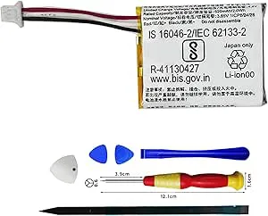 nytt 702428 ersättningsbatteri för Sony WF-1000XM4 headset laddningsbox Case batteri, uppladdningsbart 0-cykelbatteri kompatibelt med Sony WF-1000XM4