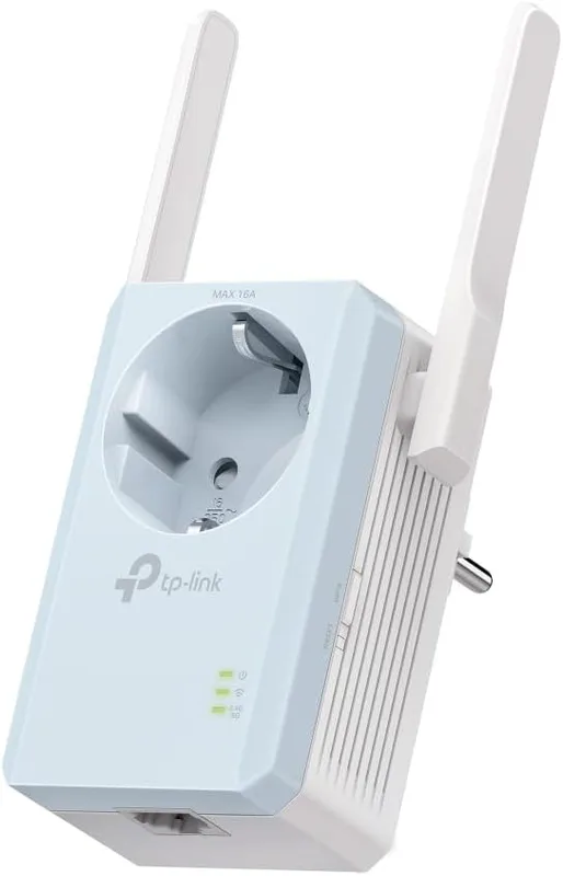 [NY] TP-Link RE365 V3 AC1200 Wi-Fi Repeater med inbyggt uttag, Wi-Fi Extender och åtkomstpunkt, dubbelt band, LAN-port, öka din Wi-Fi-täckning, kompatibel med alla wifi-routermodem