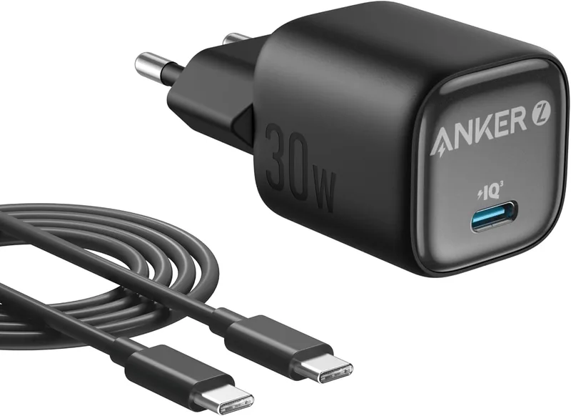 Anker 30W USB C Laddare GaN