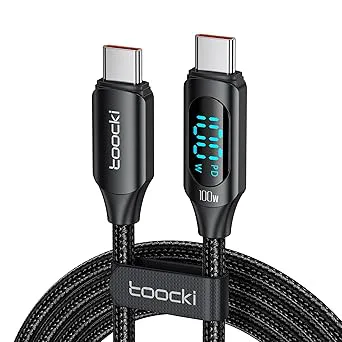 toocki 100W USB C till USB C-kabel