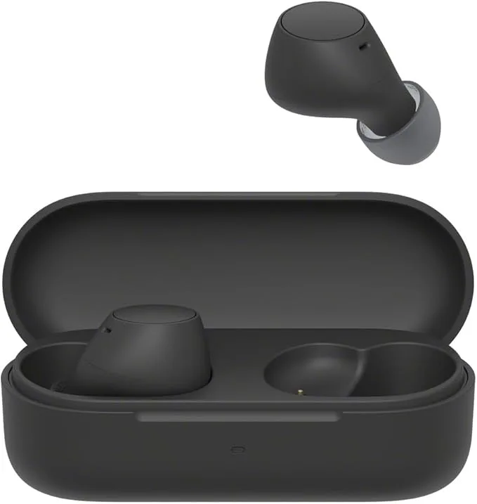 Sony WF-C510 Truly Wireless Earbuds – Små, Lätta, Bluetooth In Ear-hörlurar med flerpunktsanslutning, omgivningsljud, IPX4-klassificering, Snabbladdning, 22 HR-batteri, iOS och Android