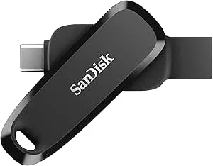 SanDisk SDDDC6-128G-G46 USB-minne 128 GB USB Type-C 3.2 Gen 1 (3.1 Gen 1) Svart