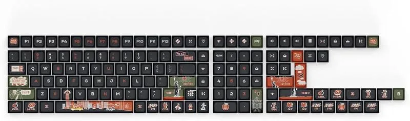 Keychron Keycaps MDA Dye-Sub PBT Full Set