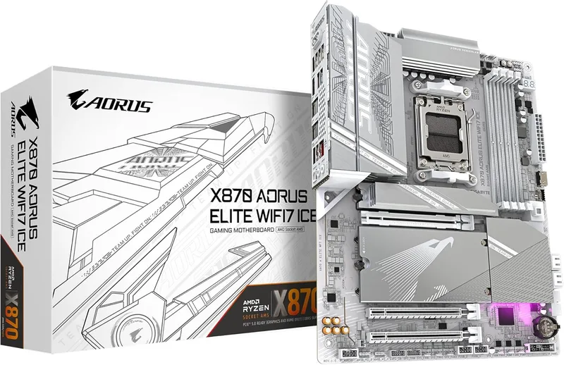 Gigabyte X870 AORUS ELITE ICE WIFI7