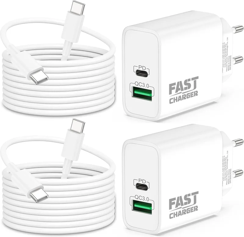 ARCCRA 30W USB-C Snabbladdare 2-pack