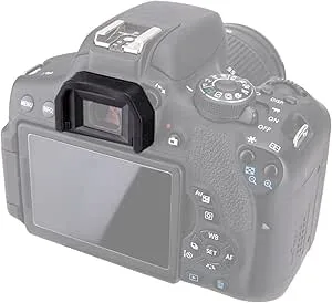 JJC mjuk silikon ögonkopp okular för Canon EOS